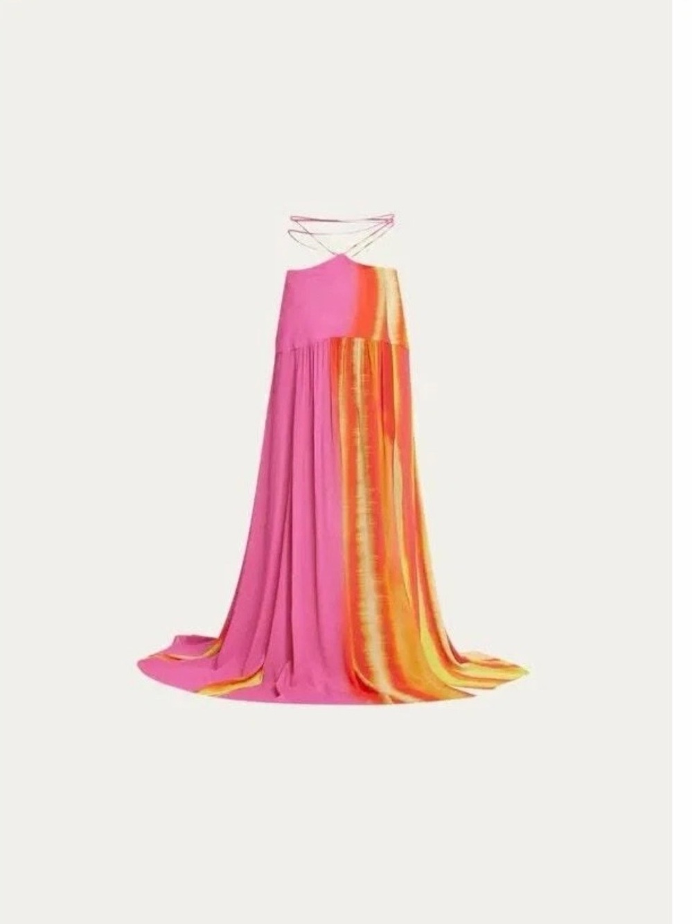 NWT Silvia Tcherassi ‘Febe’ Skirt (Pink and Orange Ombre) Large